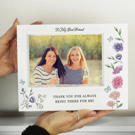 Personalised Wild Flowers Shadow Box Frame: 3 - Photo Frames By Gift Moments