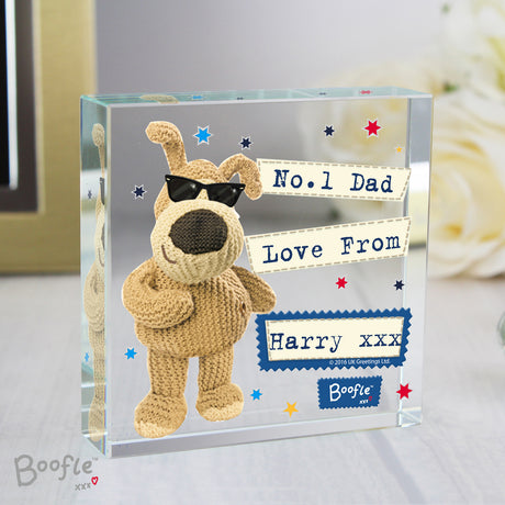 Personalised Boofle Star Crystal Token: 3 - Crystal Tokens By Boofle