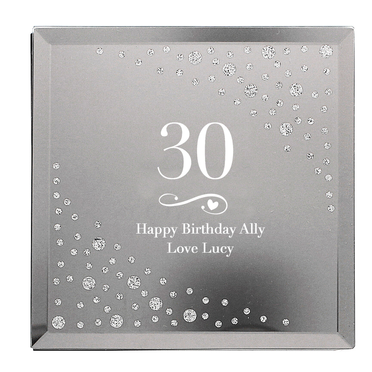 Personalised Diamante Trinket Box for Birthdays: 2 - Trinket Boxes By Gift Moments