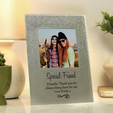 Personalised Glitter Glass Photo Frame: 7 - Photo Frames By Gift Moments