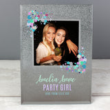 Personalised Glitter 4x4 Photo Frame: 2 - Photo Frames By Gift Moments