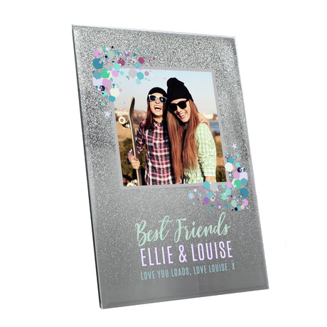 Personalised Glitter 4x4 Photo Frame: 5 - Photo Frames By Gift Moments