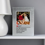 Personalised Glitter Instagram Photo Frame 4x4: 3 - Photo Frames By Gift Moments