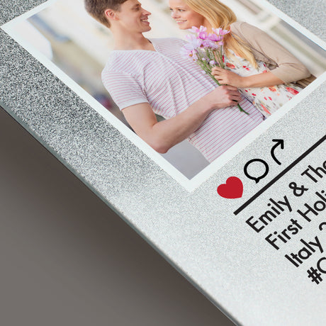 Personalised Glitter Instagram Photo Frame 4x4: 4 - Photo Frames By Gift Moments