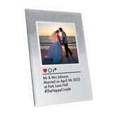 Personalised Glitter Instagram Photo Frame 4x4: 5 - Photo Frames By Gift Moments