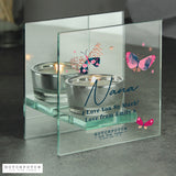 Personalised Hotchpotch Butterfly Mirrored Tealight Holder - Candle Holders at Gift Moments