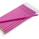 Personalised Star Motif Pink Pencils - Pens & Pencils at Gift Moments