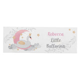 Personalised Swan Lake Wooden Block Sign - Signs & Plaques at Gift Moments