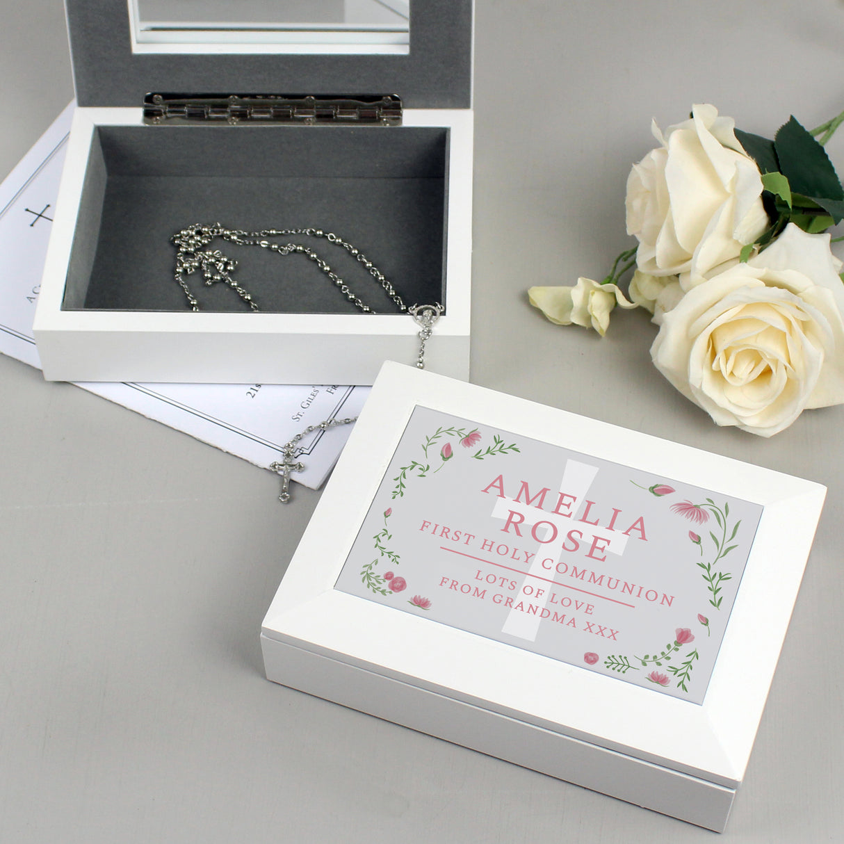 Personalised Religious Jewellery Box - Jewellery Boxes at Gift Moments