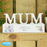 Personalised Me To You Wooden Mum Ornament - Ornaments at Gift Moments