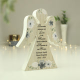 Personalised Memorial Wooden Angel Ornament Default Title - Ornaments at Gift Moments