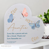 Personalised Hotchpotch Butterfly Heart Ornament: 3 - Ornaments By Hotchpotch