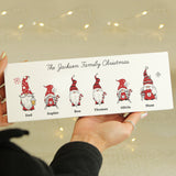 Personalised Gonk Family Mantle Christmas Decoration - Ornaments at Gift Moments