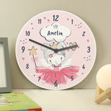 Personalised Fairy Wooden Children's Clock - Clocks at Gift Moments