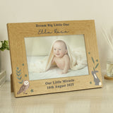 Personalised Woodland Animals Photo Frame: 1 - Photo Frames By Gift Moments