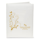 Personalised Gold Butterfly Swirl Traditional Photo Album - Photo Albums at Gift Moments