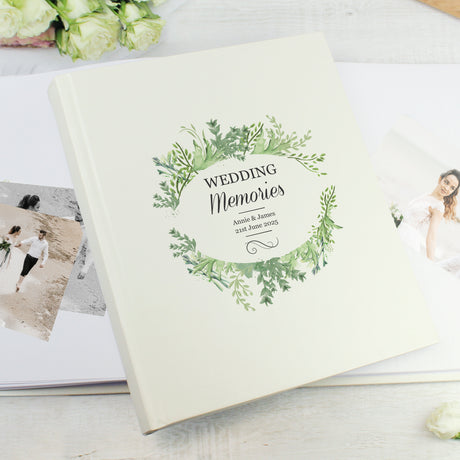 Personalised Fresh Botanical Traditional Photo Album - Photo Albums at Gift Moments