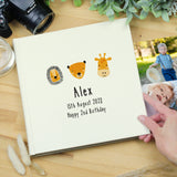 Personalised Safari Animals Photo Album: 1 - Photo Albums By Gift Moments