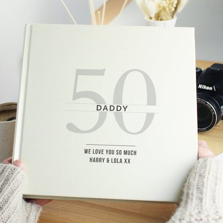 Personalised Birthday Square Photo Album - Photo Albums at Gift Moments