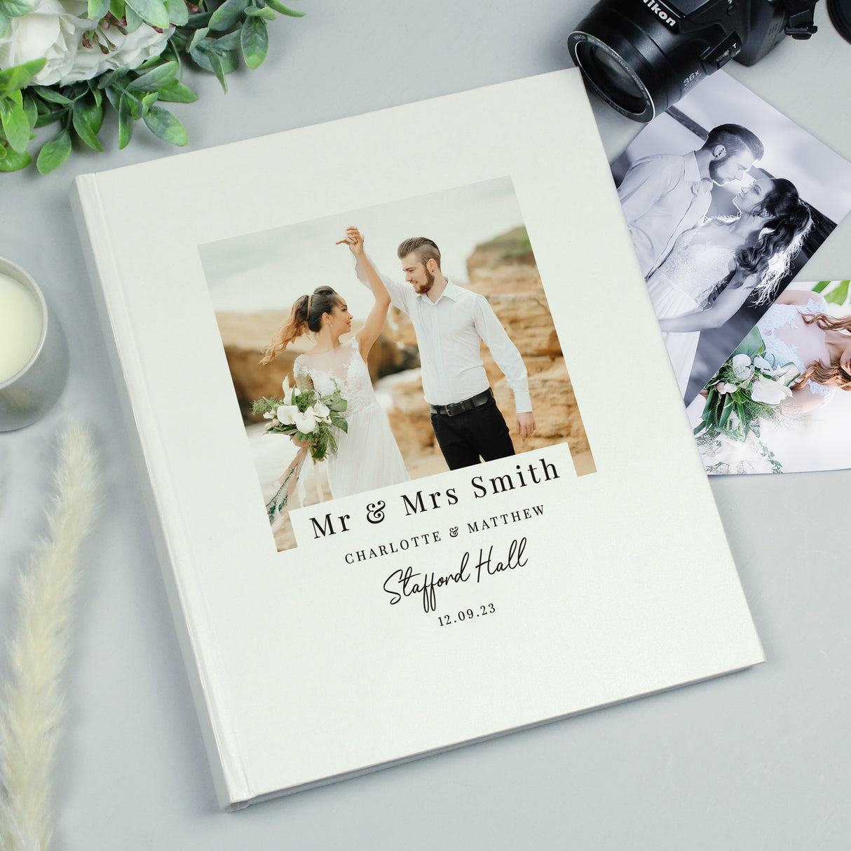 Personalised Photo Upload Traditional Photo Album Default Title - Photo Albums at Gift Moments