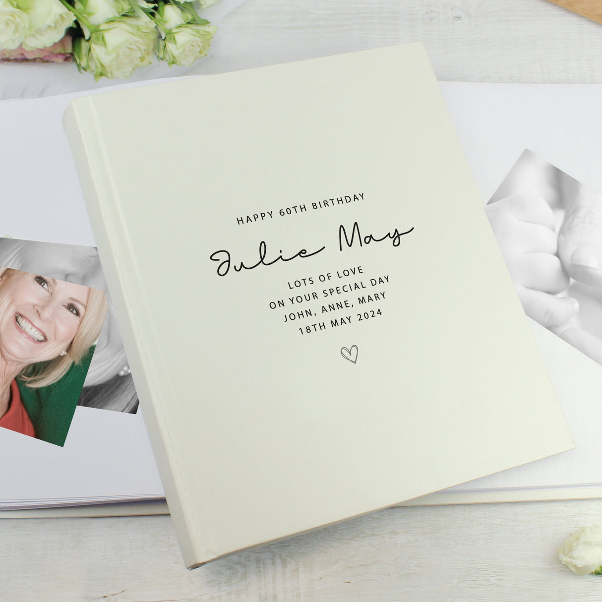 Personalised Traditional Photo Album - Photo Albums at Gift Moments