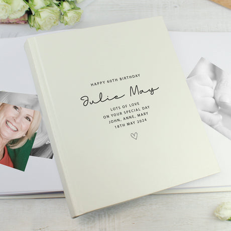 Personalised Traditional Photo Album - Photo Albums at Gift Moments