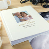 Personalised Photo Upload 50th Anniversary Traditional Photo Album - Photo Albums at Gift Moments