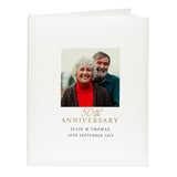 Personalised Photo Upload 50th Anniversary Traditional Photo Album - Photo Albums at Gift Moments