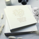 Personalised 30th Pearl Wedding Anniversary Photo Album Default Title - Photo Albums at Gift Moments