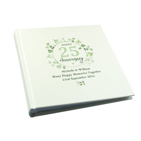 Personalised Botanical Anniversary Photo Album - Photo Albums at Gift Moments