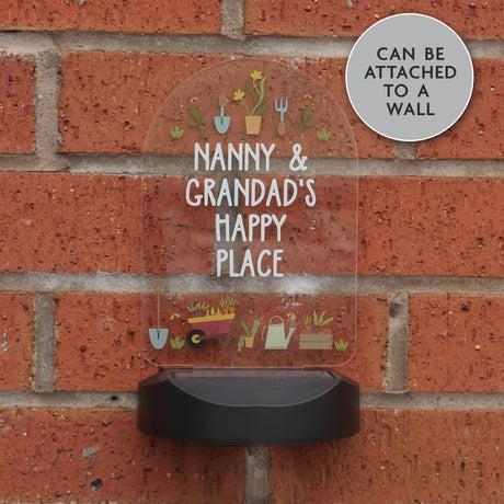 Personalised Vegetable Patch Outdoor Solar Light - LED Lighting at Gift Moments