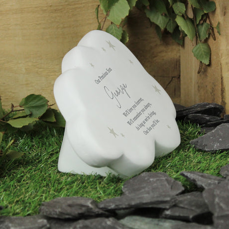 Personalised Stars Resin Memorial Cloud - Memorials at Gift Moments