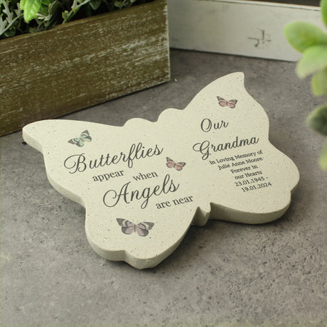 Personalised Butterflies Appear Memorial Resin Butterfly Default Title - Memorials at Gift Moments