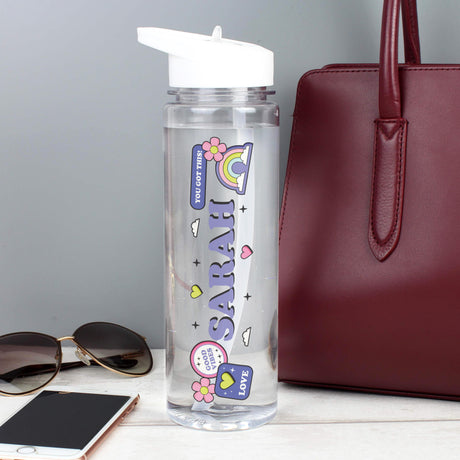 Personalised Good Vibes Water Bottle - Water Bottles at Gift Moments