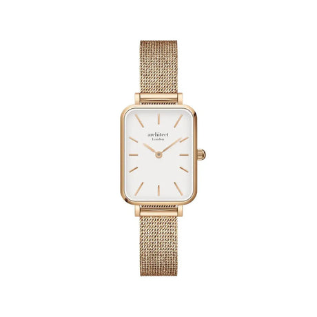 Bespoke Ladies Architēct Lille Watch in Rose Gold - Watches at Gift Moments