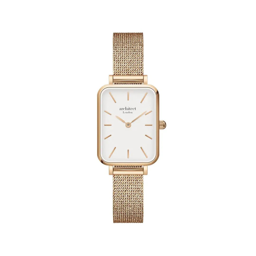 Personalised Ladies Architēct Lille Watch Rose Gold - Watches at Gift Moments