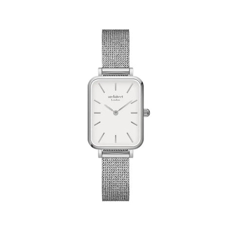 Personalised Ladies Architēct Lille Watch in Cloud Silver - Watches at Gift Moments