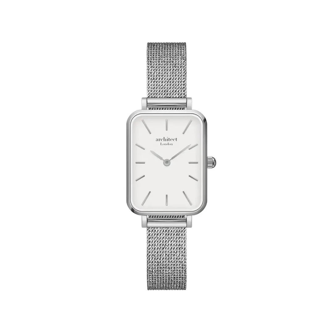 Architēct Lille Silver Mesh Watch: 7 - Watches By Architect Watches