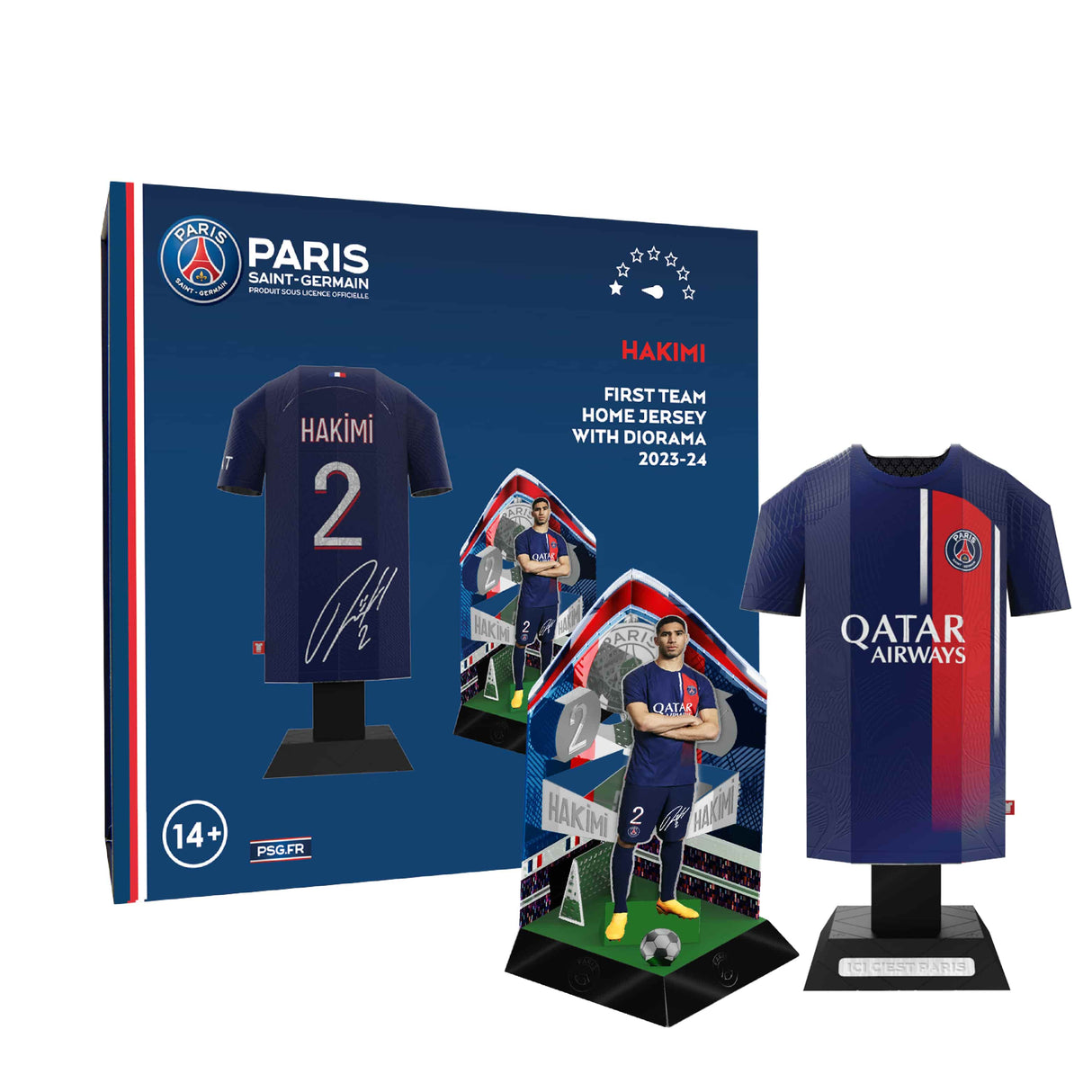 Paris Saint-Germain Signature Pack: 11 - Hakimi - Display Kit By Paris Saint Germain