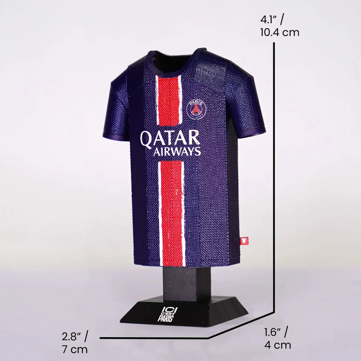 Paris Saint-Germain FC 24/25 Metal Home Jersey - Display Kit at Gift Moments