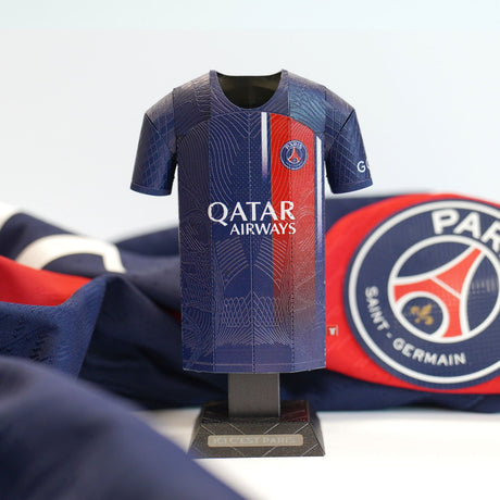 Paris Saint-Germain FC 23/24 Metal Home Jersey - Display Kit at Gift Moments