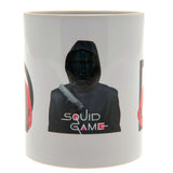 Squid Game Ceramic Coffee Mug - The Masked Man & Troopers Design - Mugs at Gift Moments