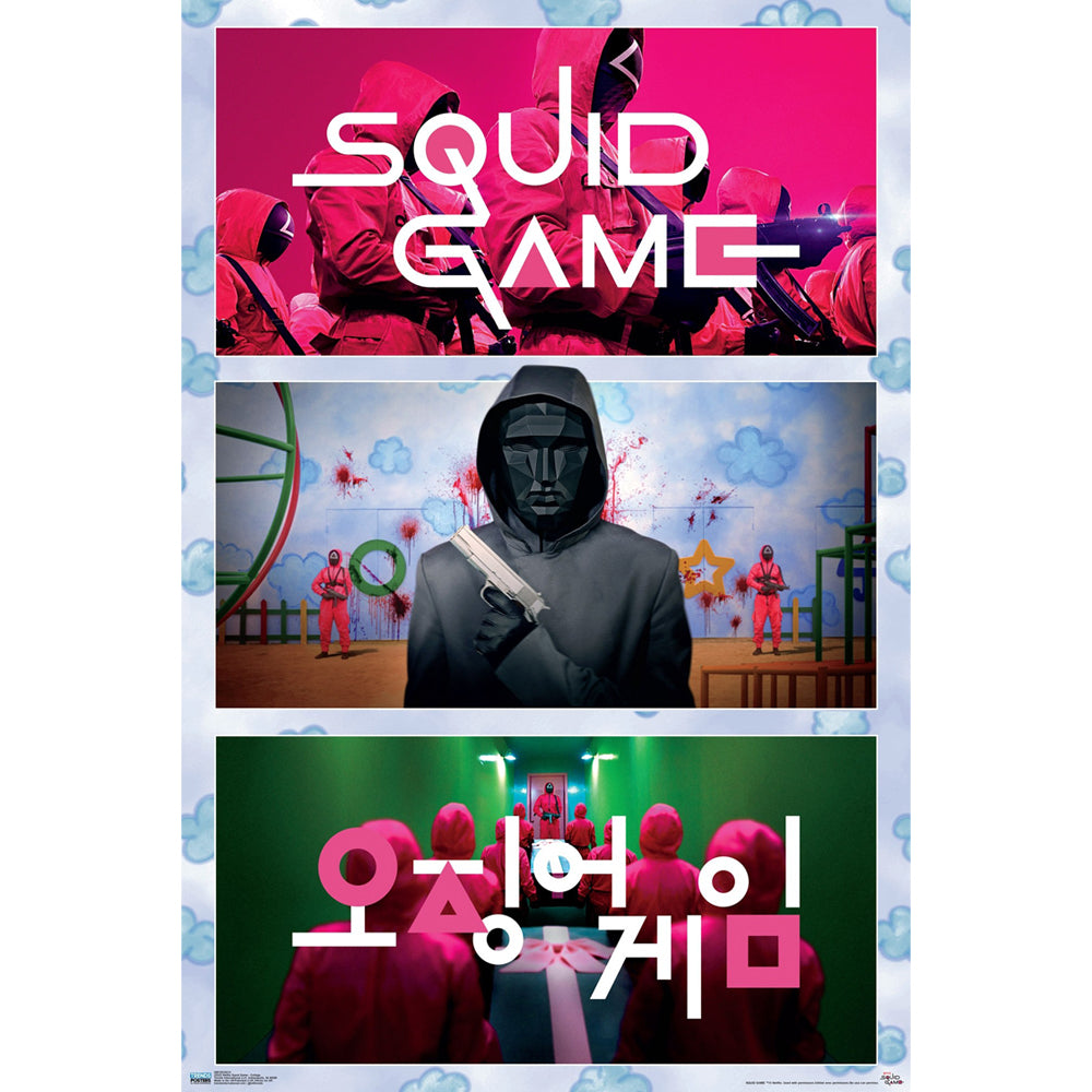 Squid Game Maxi Poster Collage 81: 1 - Posters By Squid Game