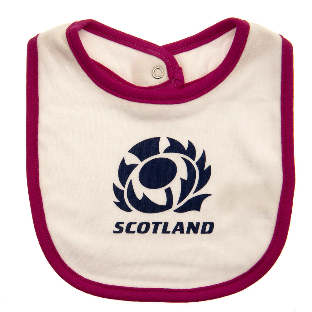 Scotland RU 2 Pack Bibs - Baby Clothing at Gift Moments