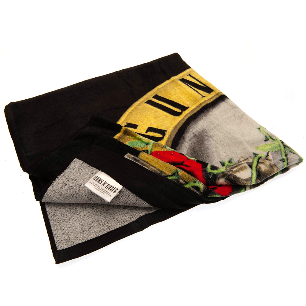 Guns N Roses Velour Beach Towel - Towels at Gift Moments