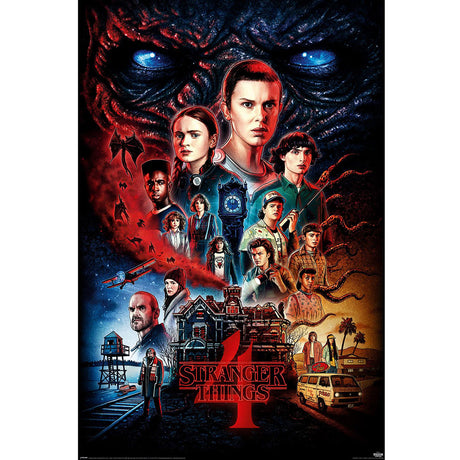 Stranger Things 4 Poster Vecna 196 Default Title - Posters at Gift Moments