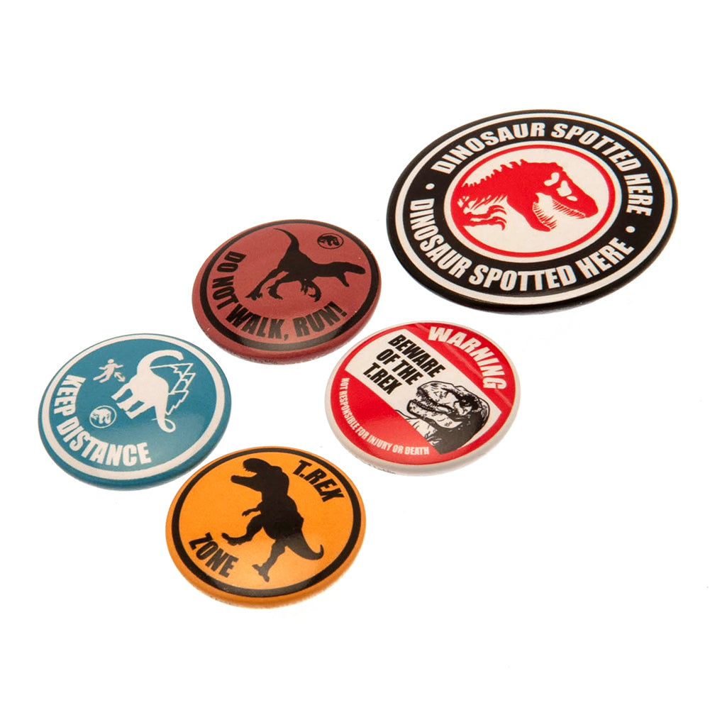 Jurassic World Badge Set: 2 - Badges By Jurassic World