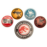 Jurassic World Badge Set: 1 - Badges By Jurassic World