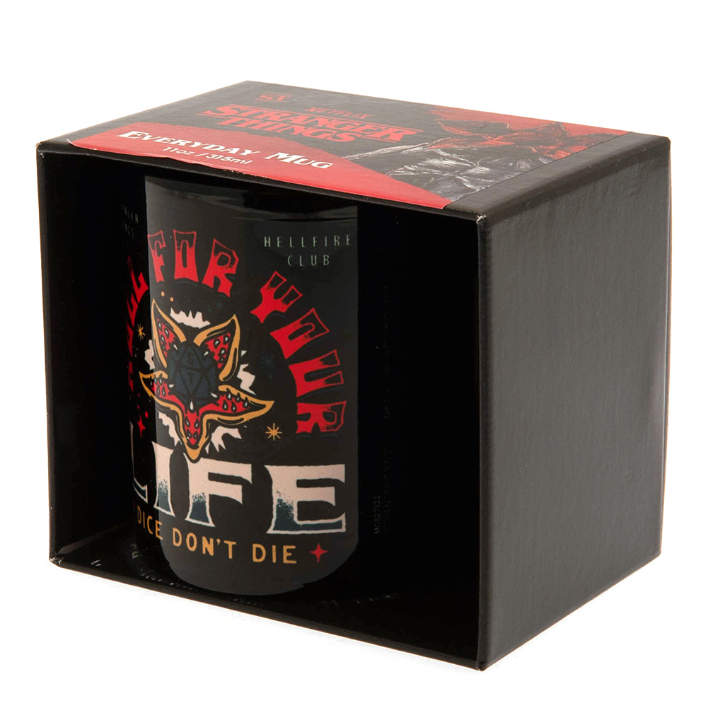 Stranger Things 4 Hellfire Club Ceramic Mug - Mugs at Gift Moments