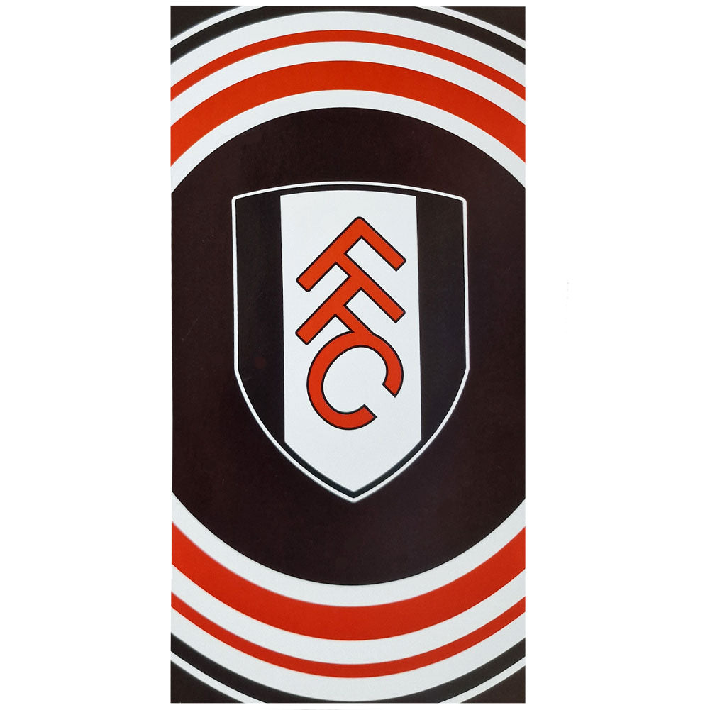 Fulham FC Pulse Beach Towel 151cm x 70cm: 1 - Towels By Fulham